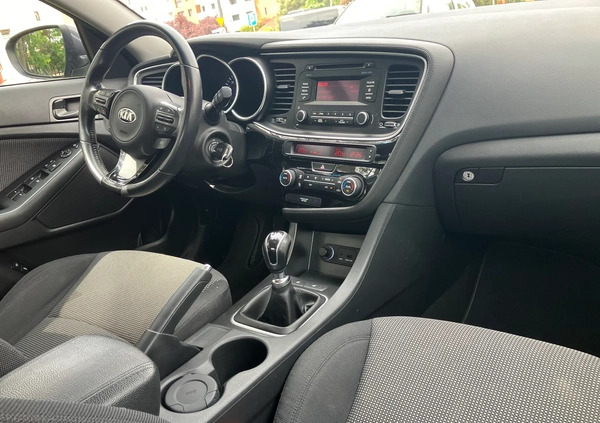 Kia Optima cena 54300 przebieg: 112800, rok produkcji 2014 z Leszno małe 352